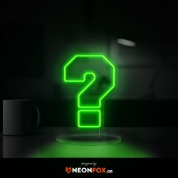 Question Mark - Tabletop Neon Light Question Mark - Tabletop Neon Light