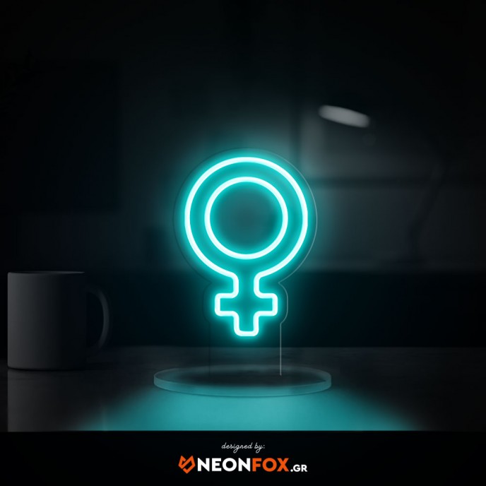 Female - Tabletop Neon Light