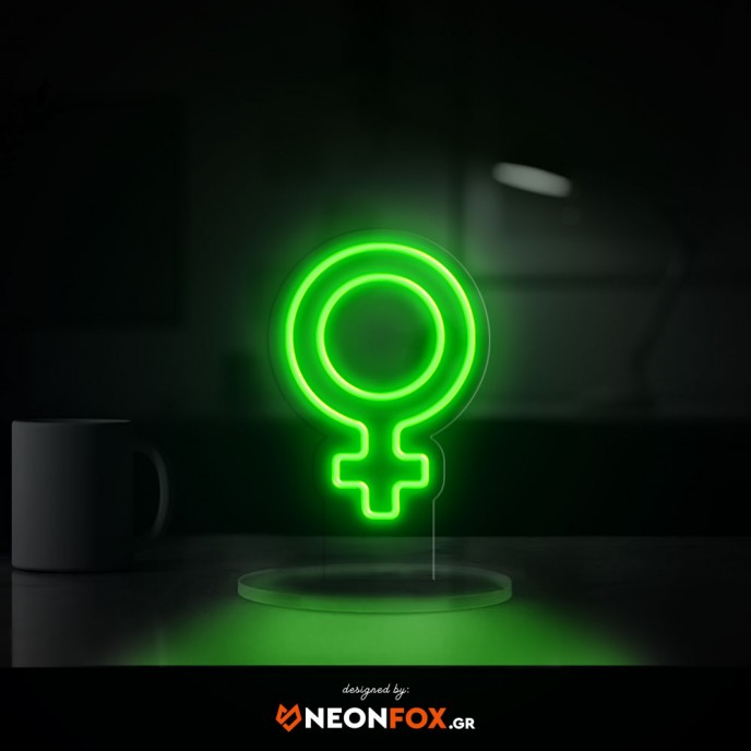 Female - Tabletop Neon Light