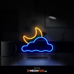 Moon 2- Tabletop Neon Light Moon 2- Tabletop Neon Light