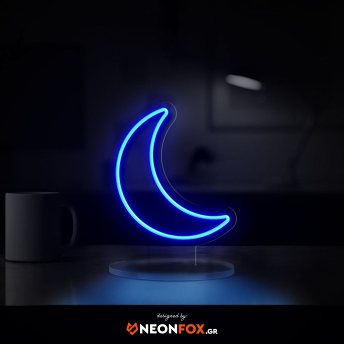 Moon - Tabletop Neon Light