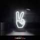 V-Sign - Tabletop Neon Light