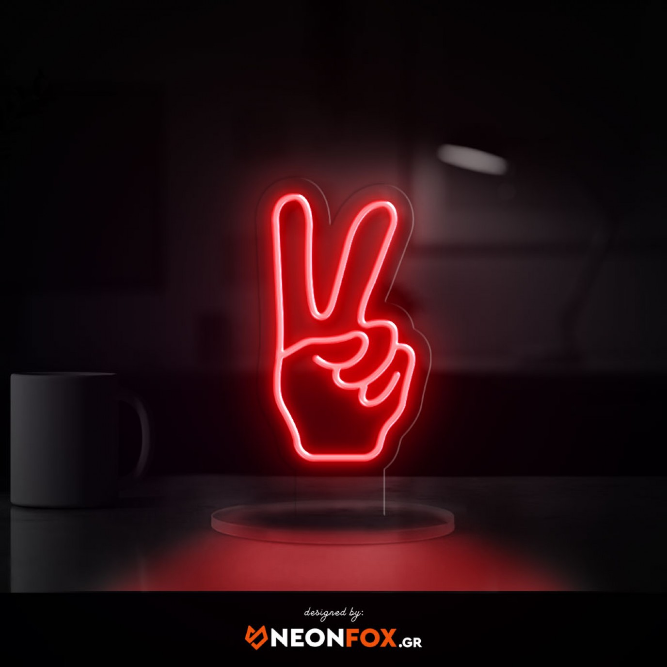 VSign Tabletop Neon Light