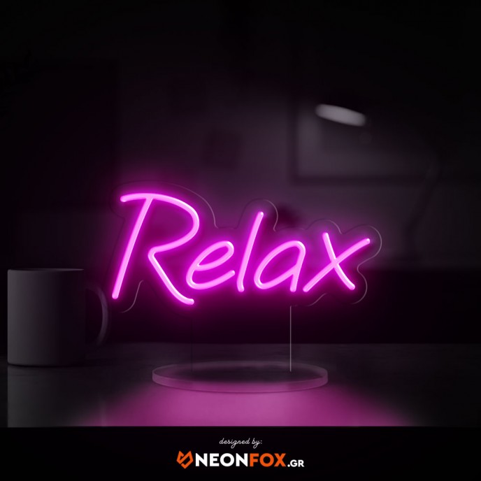 Relax - Tabletop Neon Light