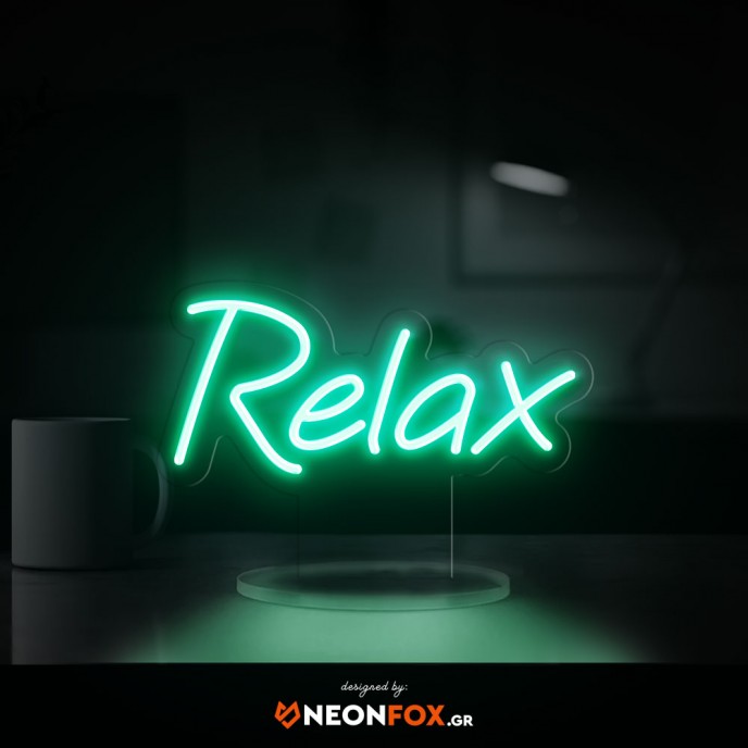 Relax - Tabletop Neon Light