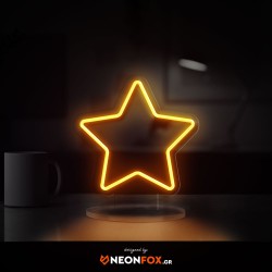 Star - Tabletop Neon Light Star - Tabletop Neon Light