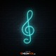 Clef - NEON LED Sign