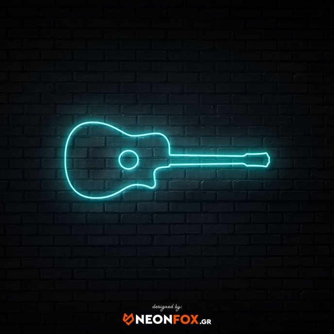 Classic Guitar - NEON LED Sign