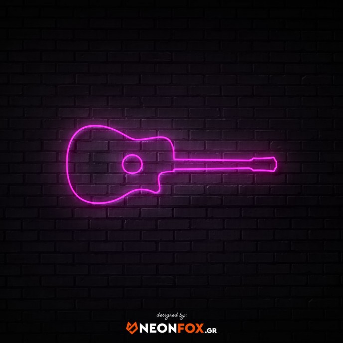 Classic Guitar - NEON LED Sign