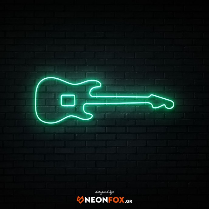 Electric Guitar - NEON LED Sign