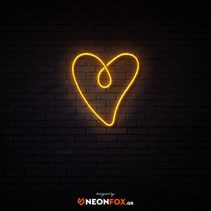 Twisted Heart - NEON LED Sign