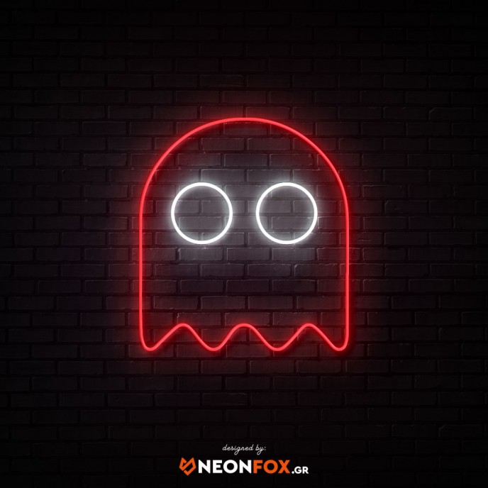 Pacman Ghost - NEON LED Sign