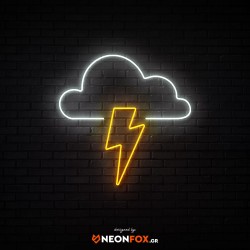 Cloud with Thunder - NEON LED Sign Cloud with Thunder - NEON LED Sign
