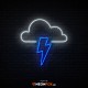 Cloud with Thunder - NEON LED Sign