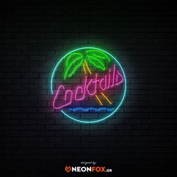 Cocktails - NEON LED Sign Cocktails - NEON LED Sign