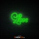 Love 3 - NEON LED Sign