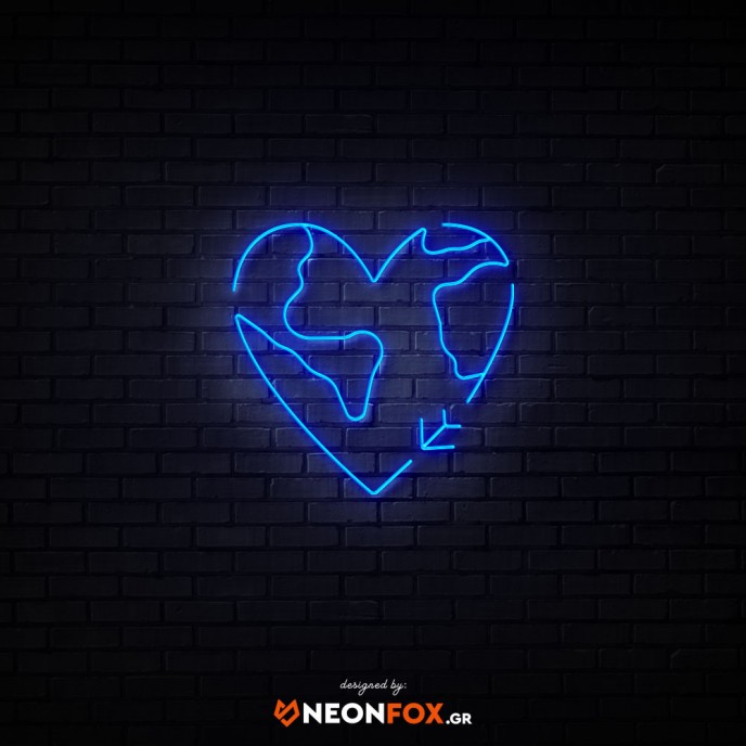 Travel Heart - NEON LED Sign