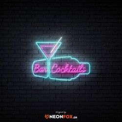 Bar Cocktails - NEON LED Sign Bar Cocktails - NEON LED Sign