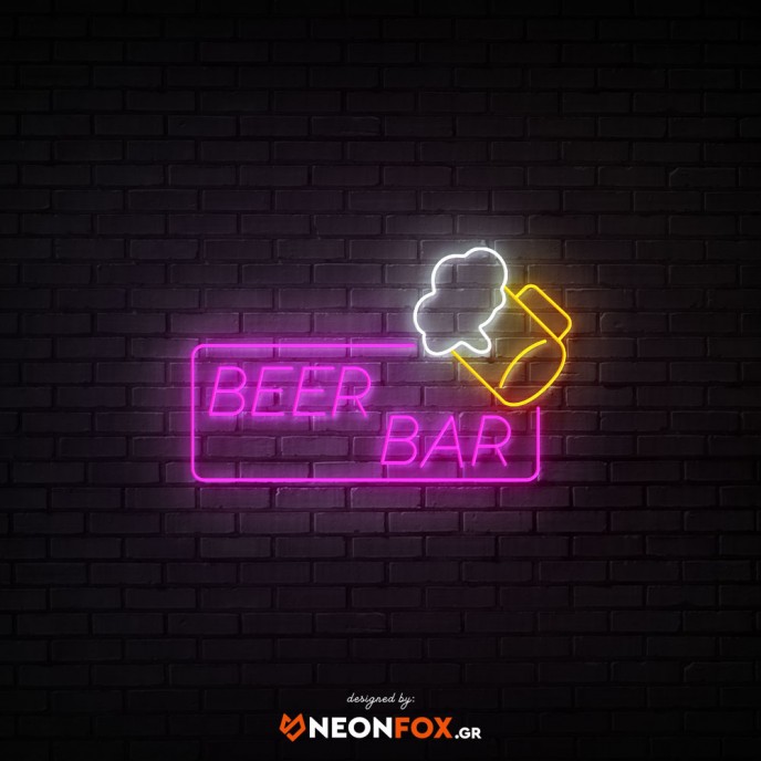 Beer Bar - NEON LED Sign