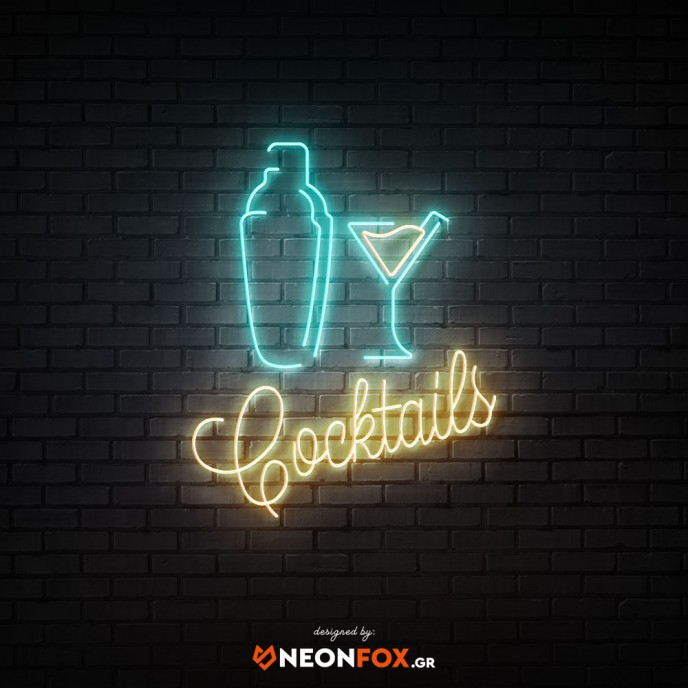 Cocktails2 - NEON LED Sign