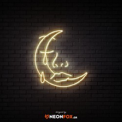 Cry Moon - NEON LED Sign Cry Moon - NEON LED Sign