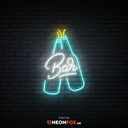 Bar Bottles  - NEON LED Sign Bar Bottles  - NEON LED Sign