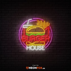 Burger 4 - NEON LED Sign Burger 4 - NEON LED Sign