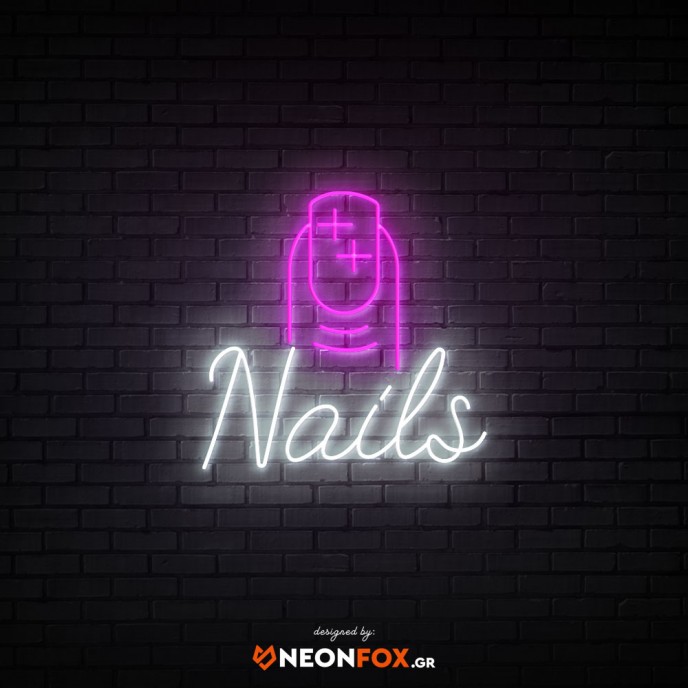 Nails- NEON LED Sign