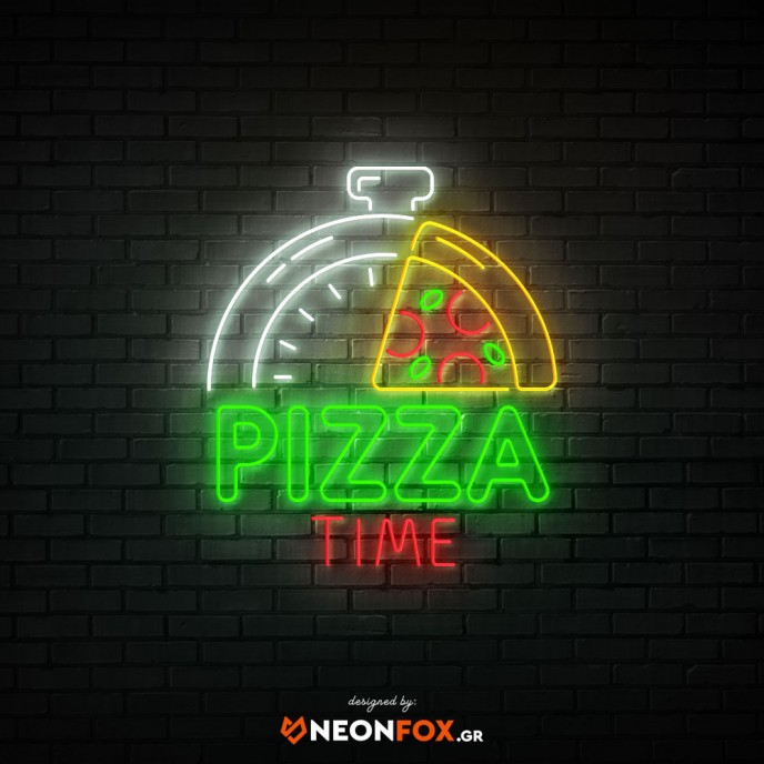 Pizza Time - NEON LED Sign