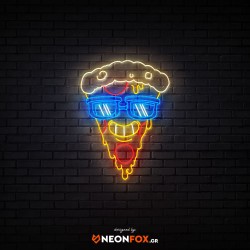 Face pizza - NEON LED Sign Face pizza - NEON LED Sign