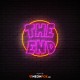 The end - NEON LED Sign