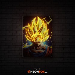 Goku 2 - NEON LED Artwork   Goku 2 - NEON LED Artwork
