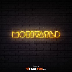 Motivated - NEON LED Sign Motivated - NEON LED Sign