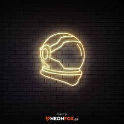 Κράνος Αστροναύτη - Επιγραφή ΝΕΟΝ LED Κράνος Αστροναύτη - Επιγραφή ΝΕΟΝ LED