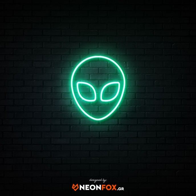 Alien Face - NEON LED Sign