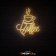 Coffee with Cup - NEON LED Sign