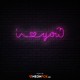 I love you with heart - NEON LED Sign