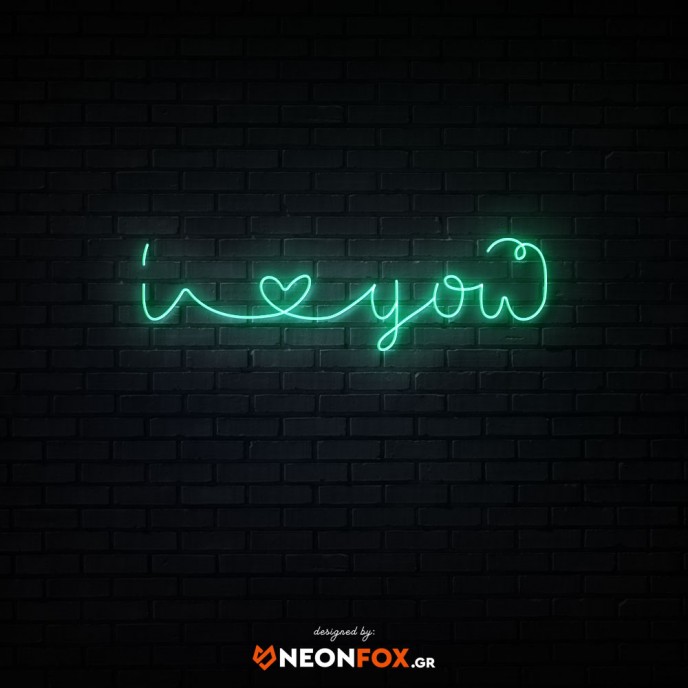 I love you with heart - NEON LED Sign