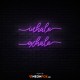 Inhale-Exhale - NEON LED Sign