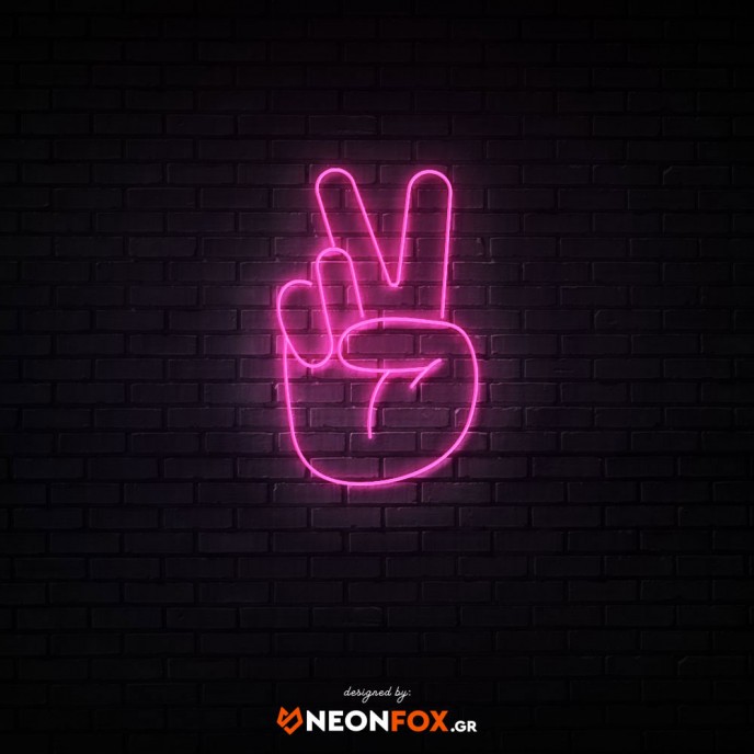 Victory hand - NEON LED Sign