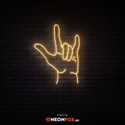 Rock Hand - NEON LED Sign Rock Hand - NEON LED Sign