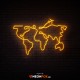 Travel World - NEON LED Sign