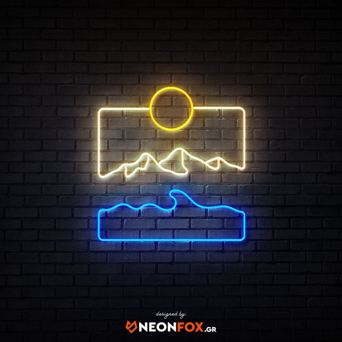 Mountain 2- NEON LED Sign