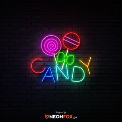 Candy - NEON LED Sign Candy - NEON LED Sign
