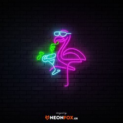 Flamingo drink - NEON LED Sign Flamingo drink - NEON LED Sign