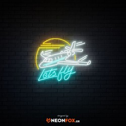 Let's fly - NEON LED Sign Let's fly - NEON LED Sign