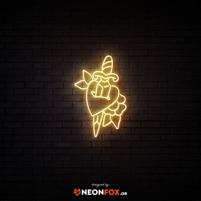 Μαχαίρι - Επιγραφή ΝΕΟΝ LED