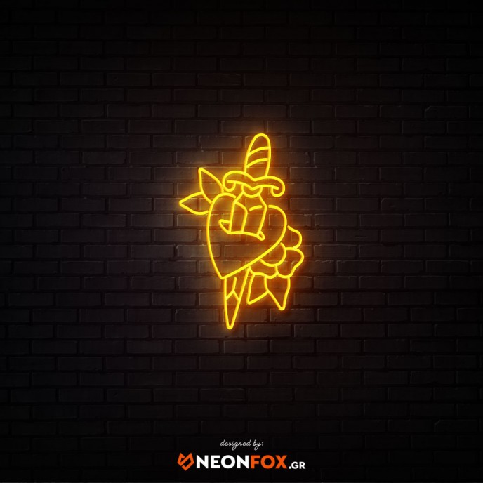 Μαχαίρι - Επιγραφή ΝΕΟΝ LED