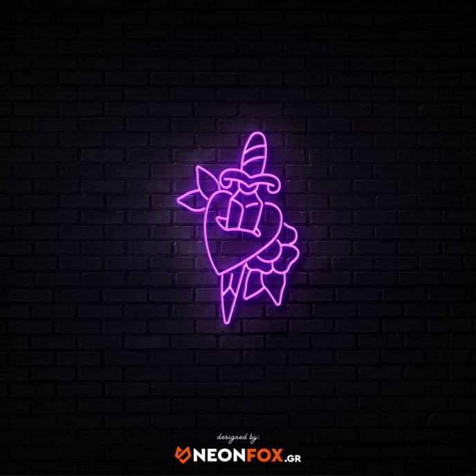 Μαχαίρι - Επιγραφή ΝΕΟΝ LED