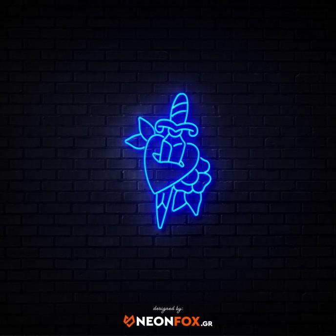 Μαχαίρι - Επιγραφή ΝΕΟΝ LED